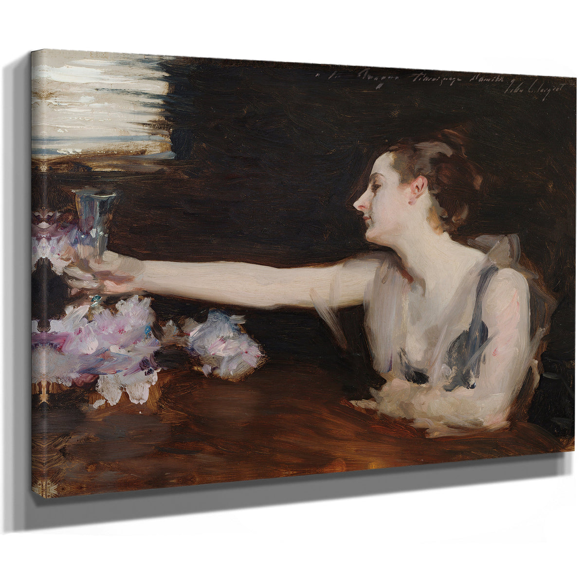 Madame Gautreau Drinking Toast 1882 By John Singer Sargent