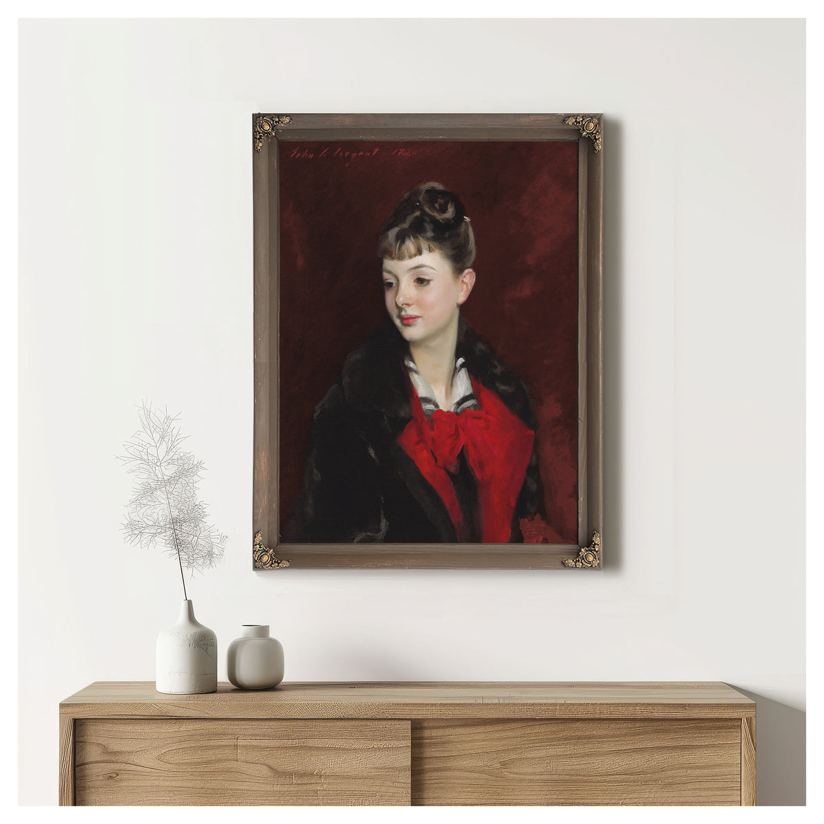 Mademoiselle Suzanne Poirson 1884 By John Singer Sargent