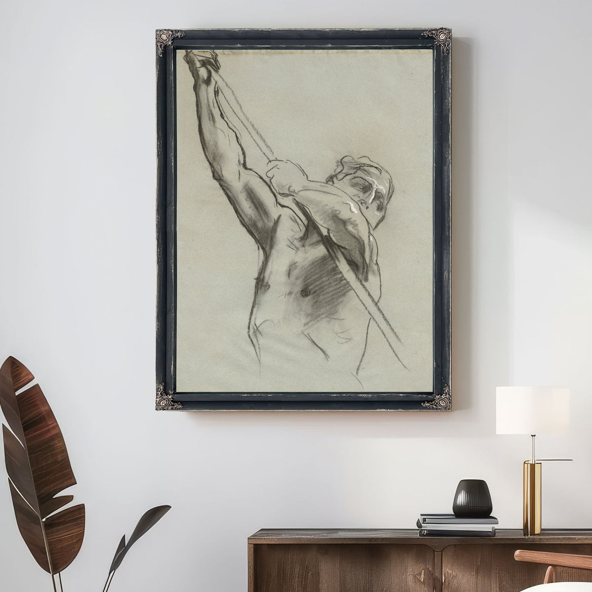 Male Torso Pole 1890 1900 By John Singer Sargent