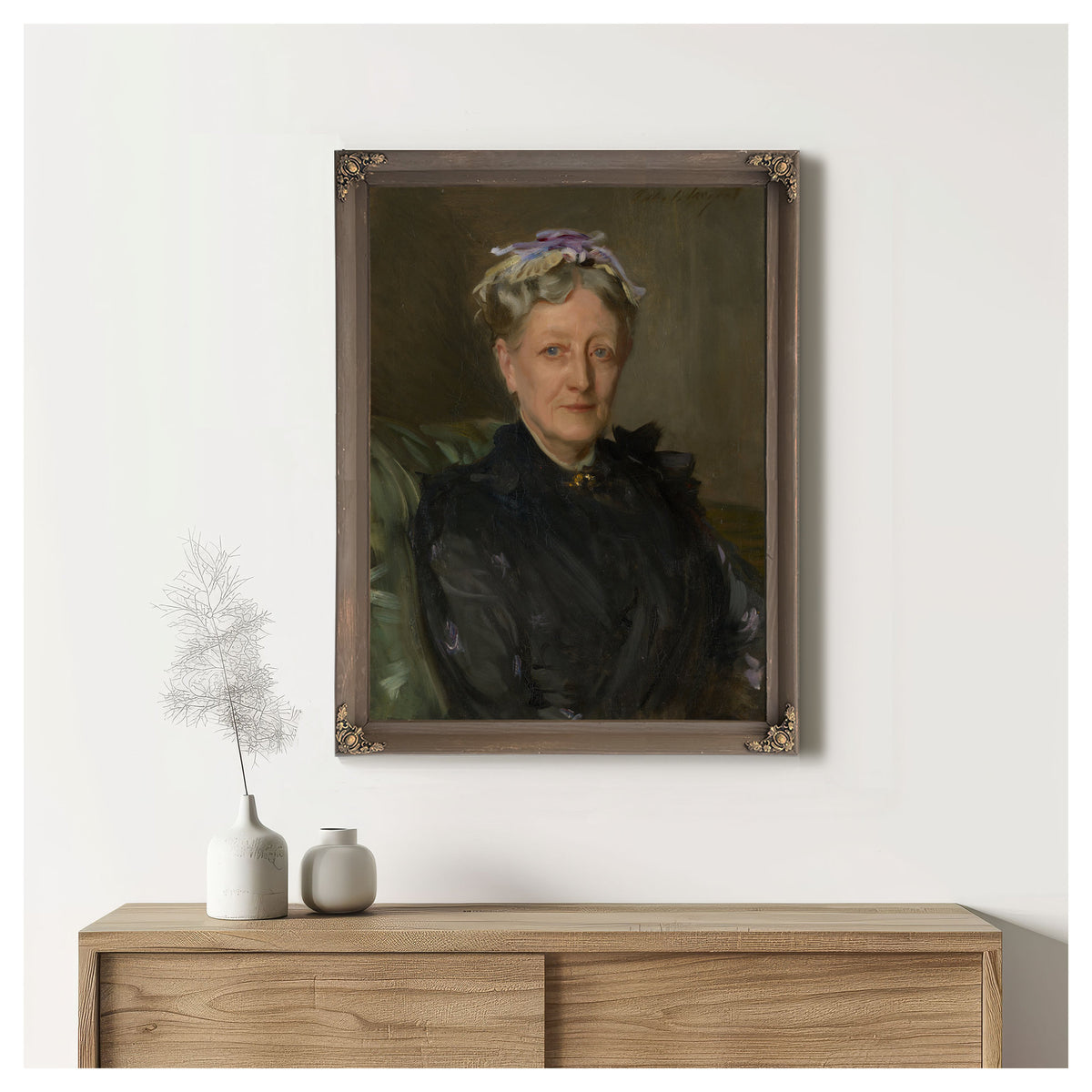 Mary Eliza Mead Ca 1893 By John Singer Sargent
