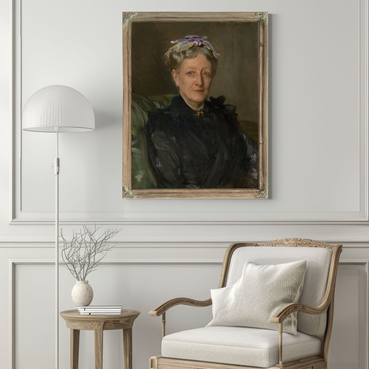 Mary Eliza Mead Ca 1893 By John Singer Sargent