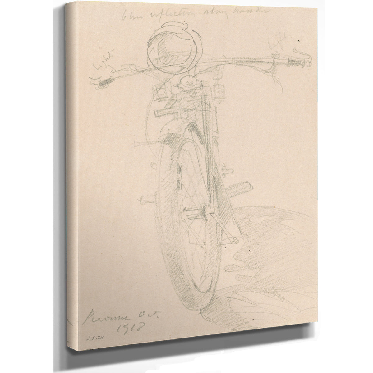 Motorcycle Recto 1918 By John Singer Sargent