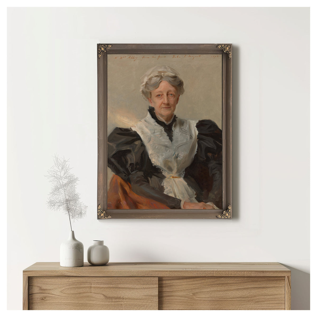 Mrs Frederick Mead Mary Eliza Scribner By John Singer Sargent