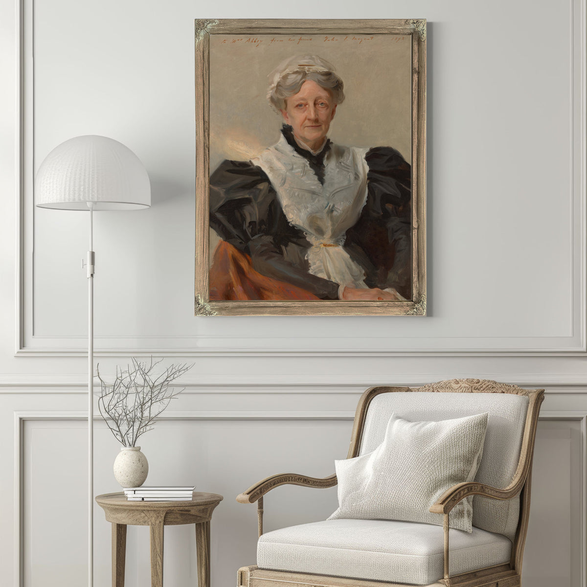 Mrs Frederick Mead Mary Eliza Scribner By John Singer Sargent