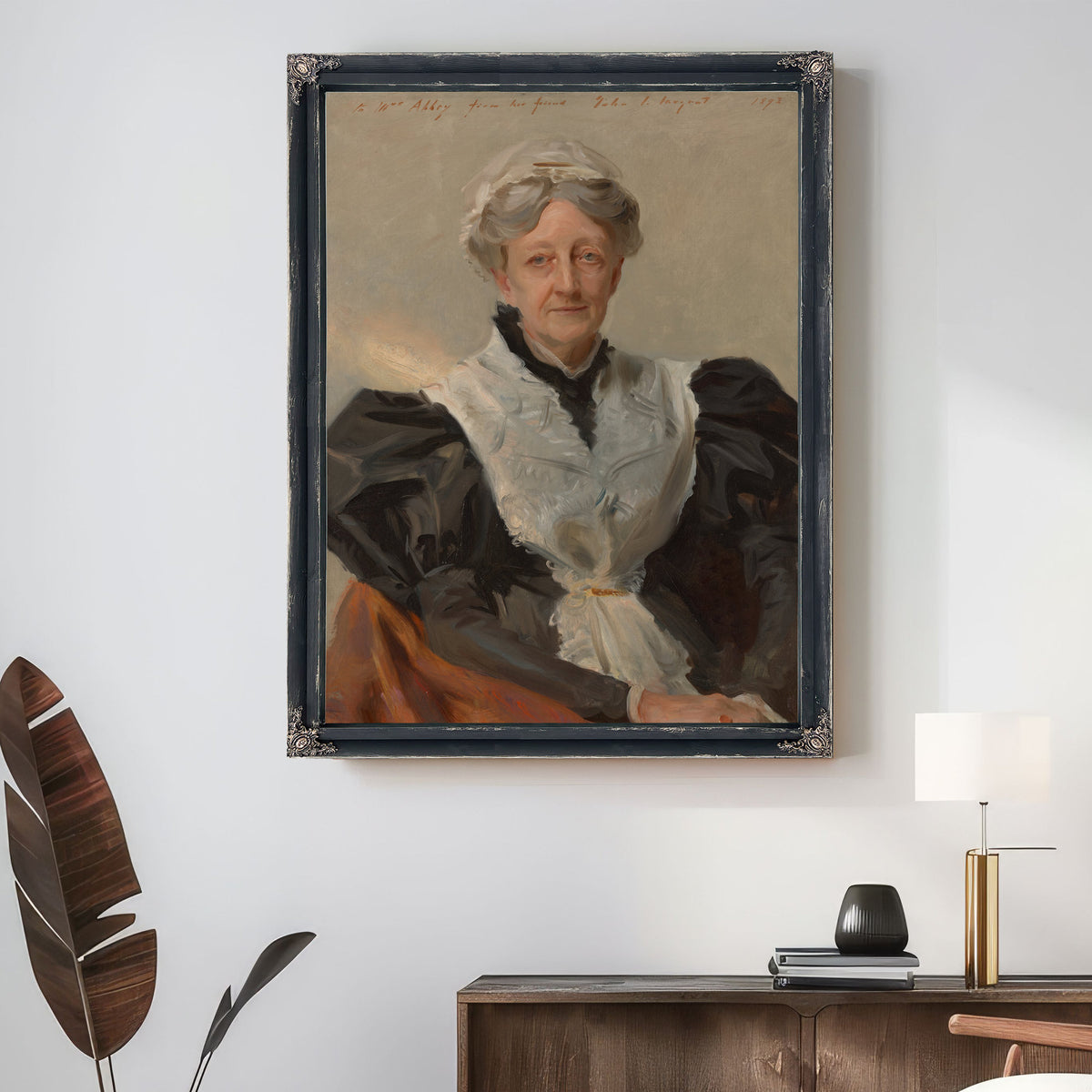 Mrs Frederick Mead Mary Eliza Scribner By John Singer Sargent