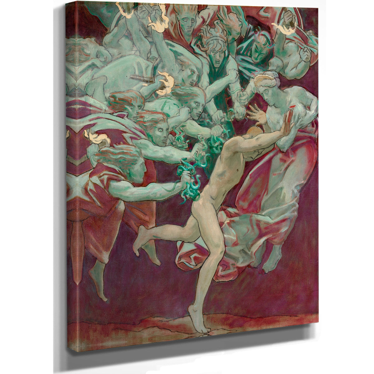 Orestes the Furies Ca 192021 By John Singer Sargent