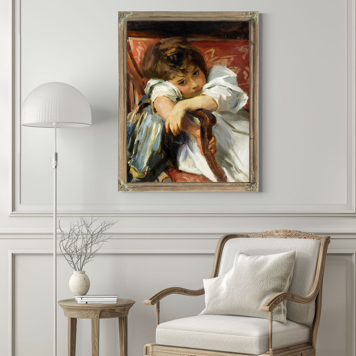 Portrait a Child By John Singer Sargent