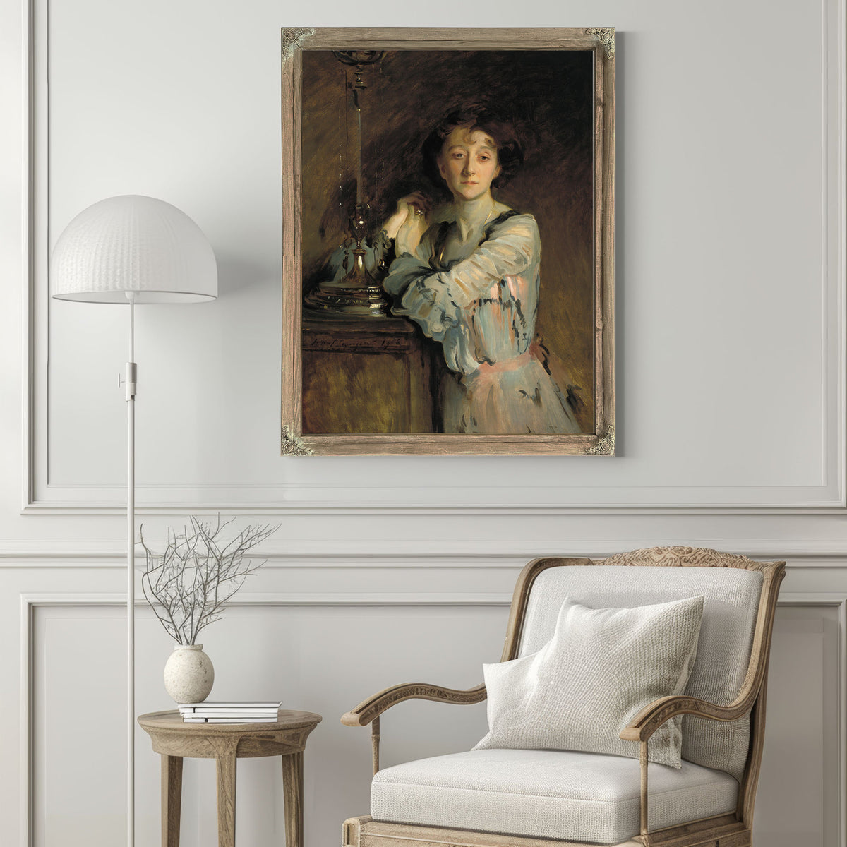 Portrait Adah Russell Nee Williams By John Singer Sargent