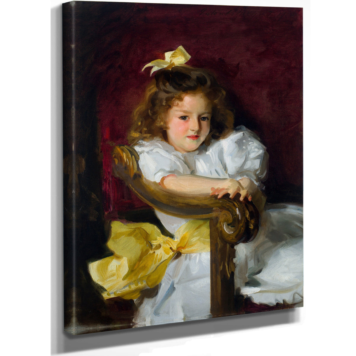 Portrait Charlotte Cram 1900 By John Singer Sargent