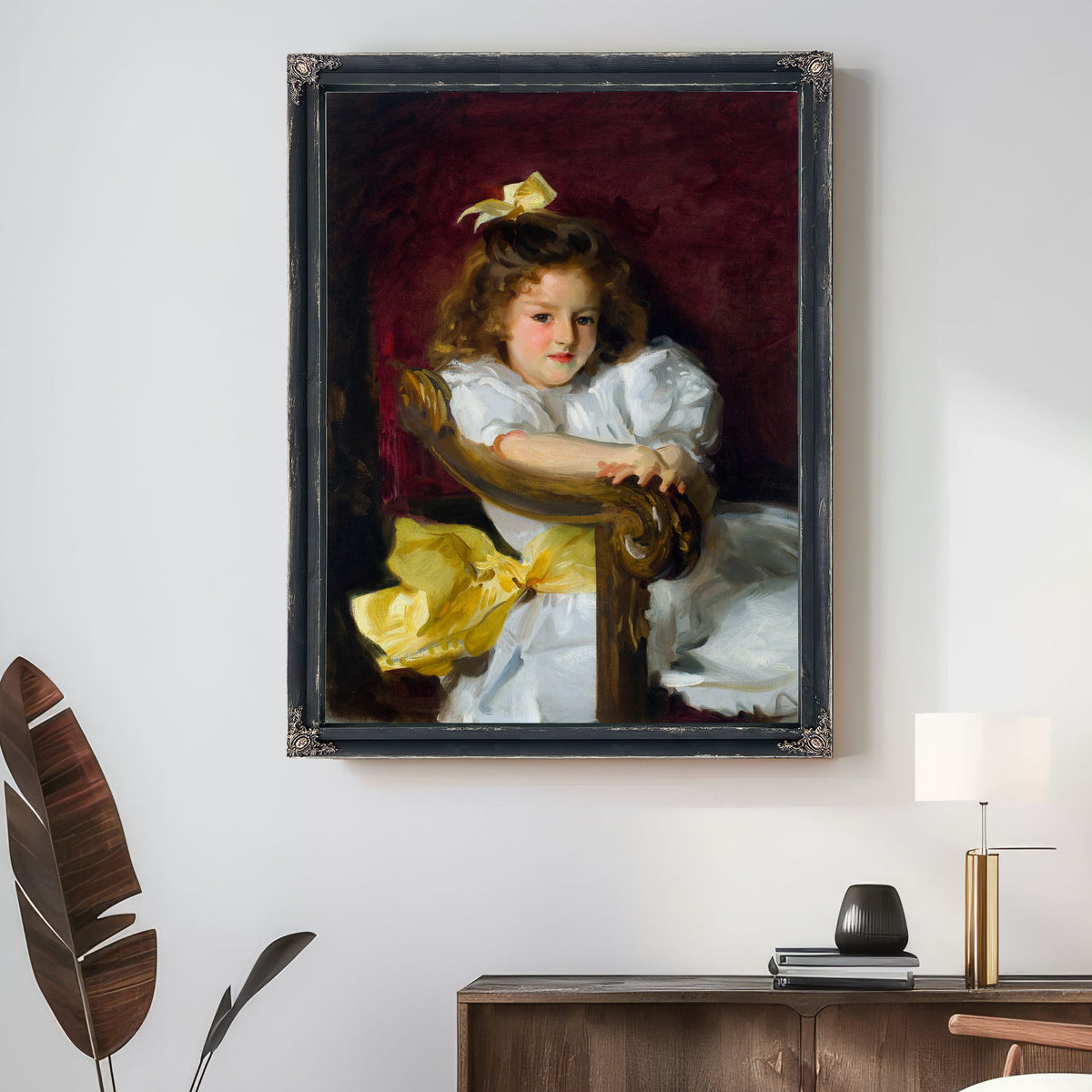 Portrait Charlotte Cram 1900 By John Singer Sargent