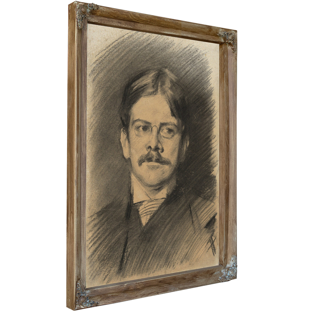 Portrait Edwin Austin Abbey Ca 1889 By John Singer Sargent