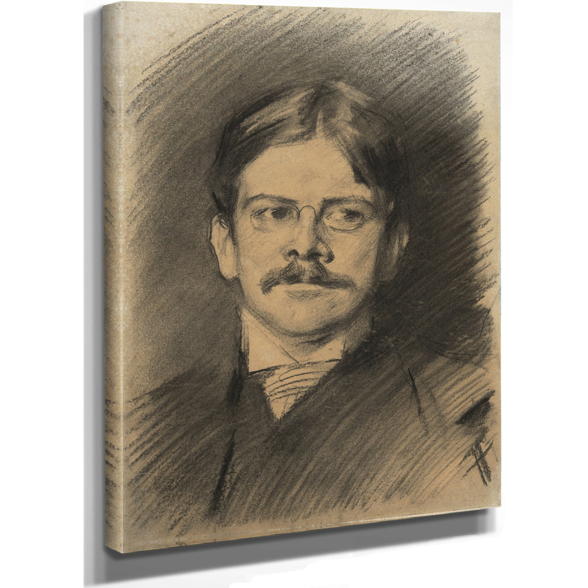 Portrait Edwin Austin Abbey Ca 1889 By John Singer Sargent