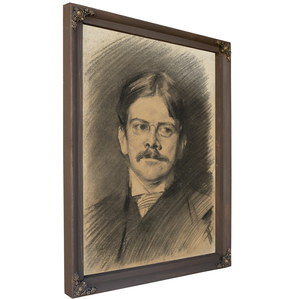 Portrait Edwin Austin Abbey Ca 1889 By John Singer Sargent