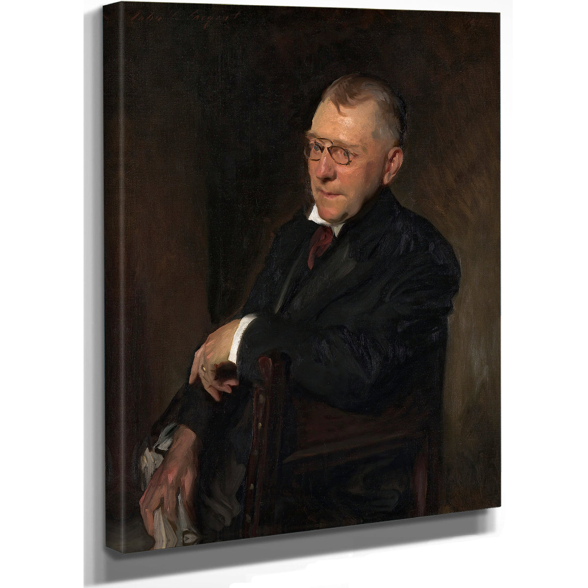 Portrait James Whitcomb Riley 1903 By John Singer Sargent