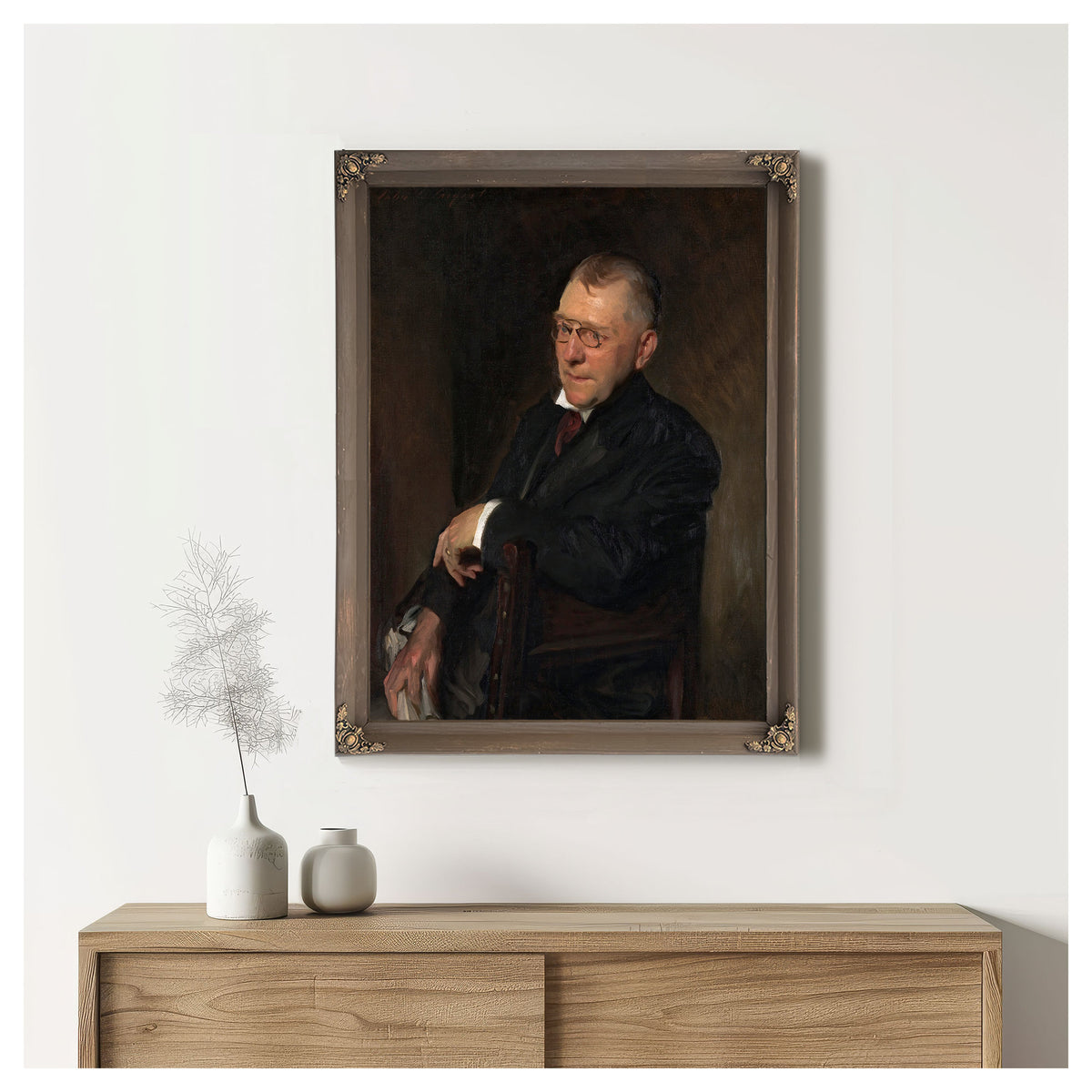 Portrait James Whitcomb Riley 1903 By John Singer Sargent