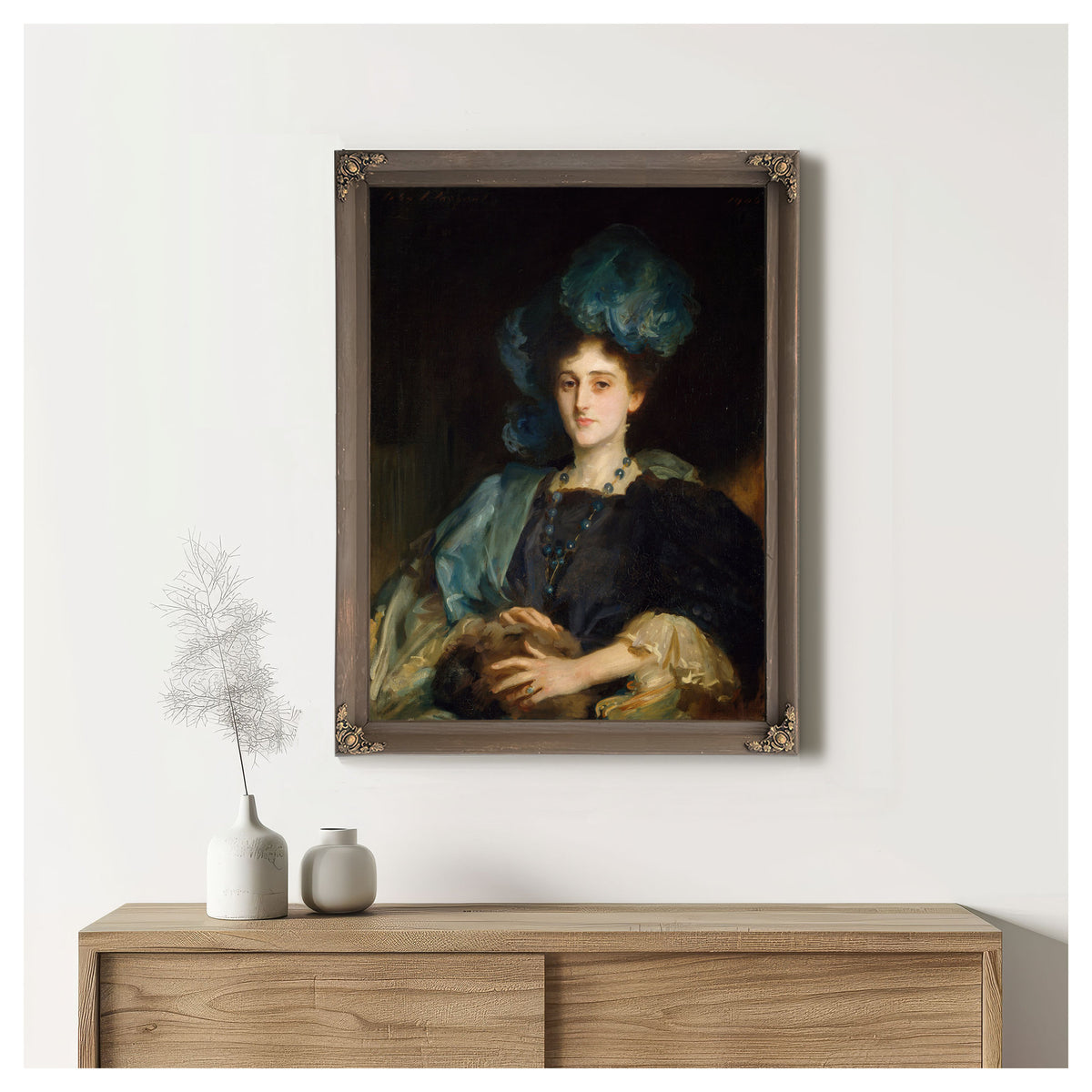 Portrait Miss Katherine Elizabeth By John Singer Sargent