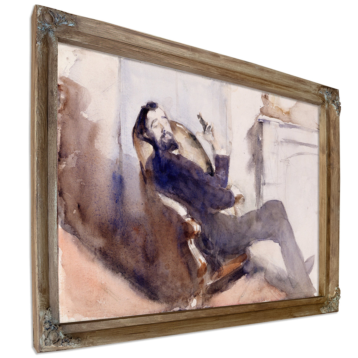 Portrait Paul Cesar Helleu 1882 1885 By John Singer Sargent