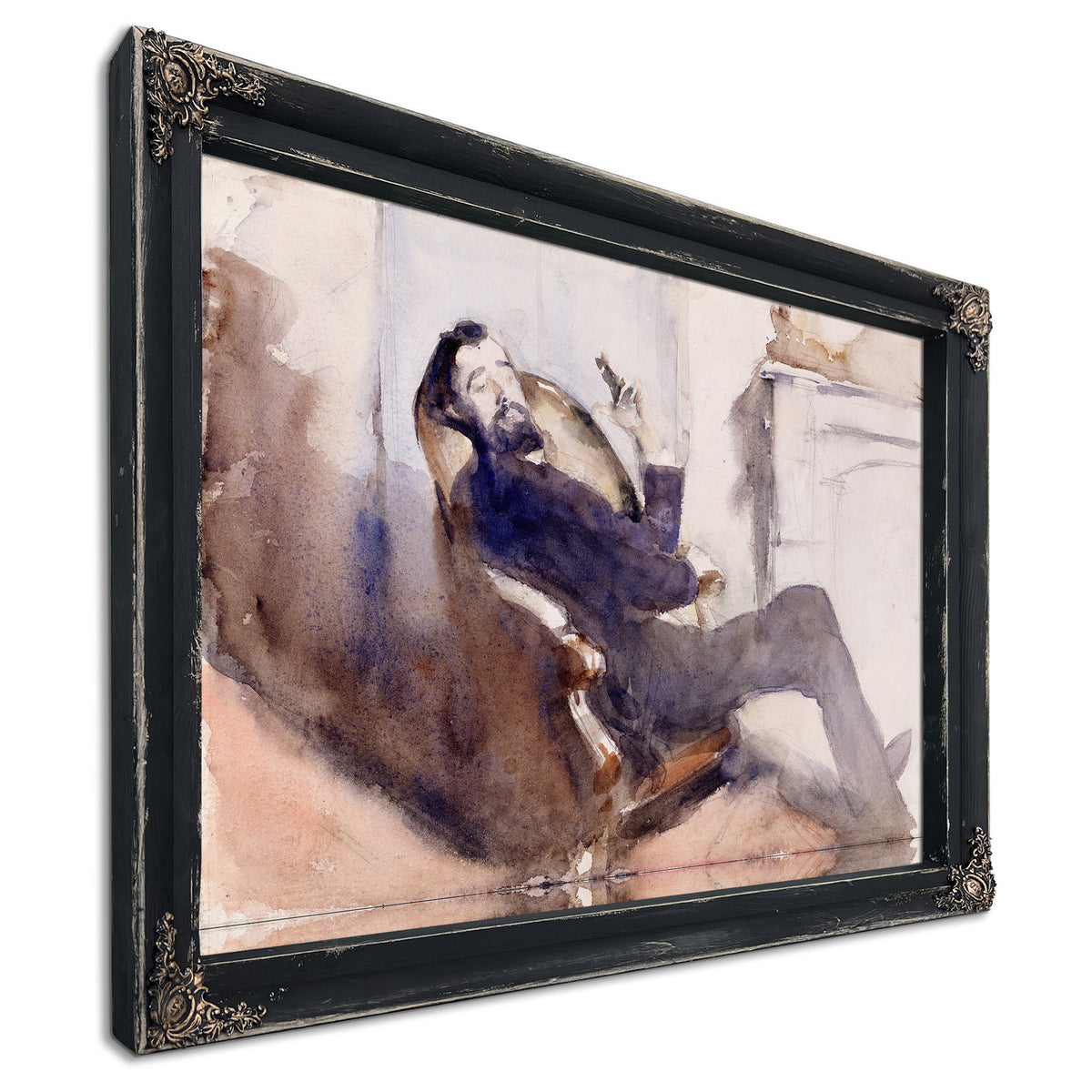 Portrait Paul Cesar Helleu 1882 1885 By John Singer Sargent