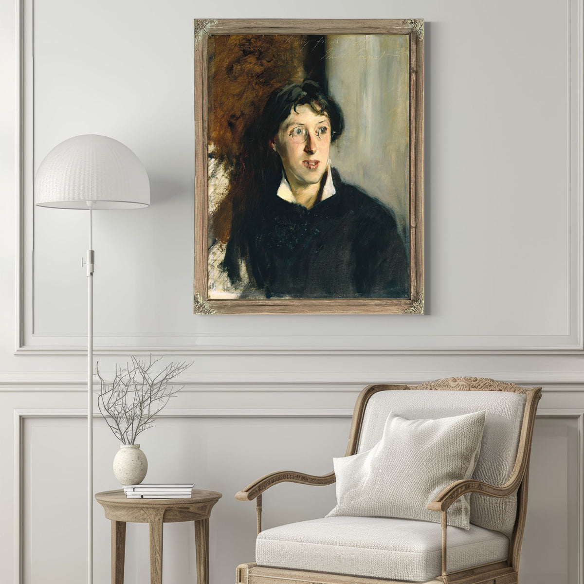 Portrait Vernon Lee 18561935 1881 By John Singer Sargent