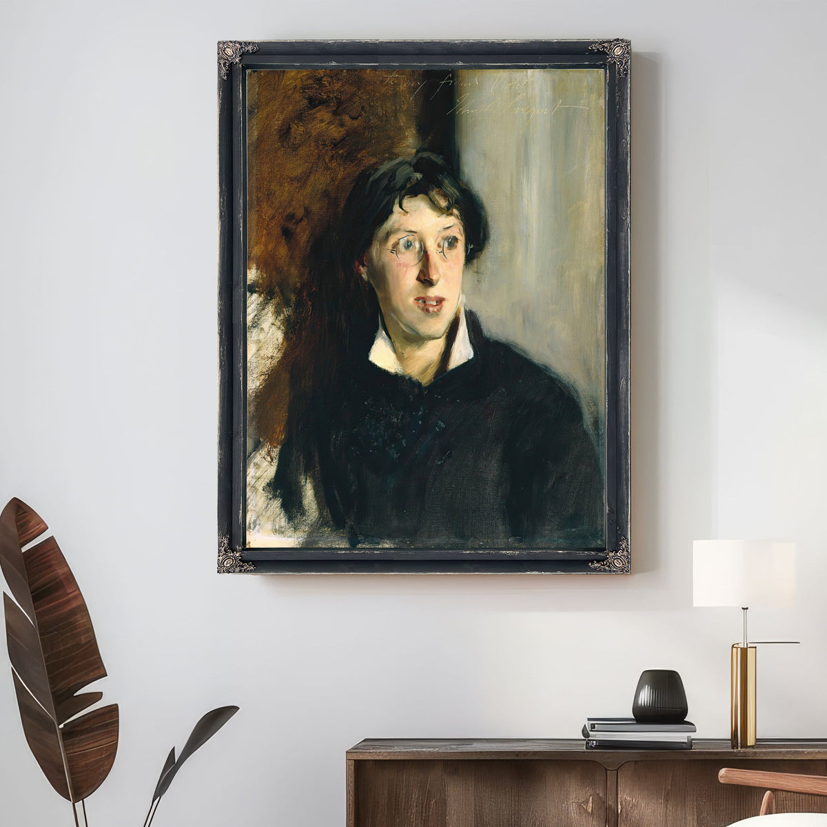 Portrait Vernon Lee 18561935 1881 By John Singer Sargent
