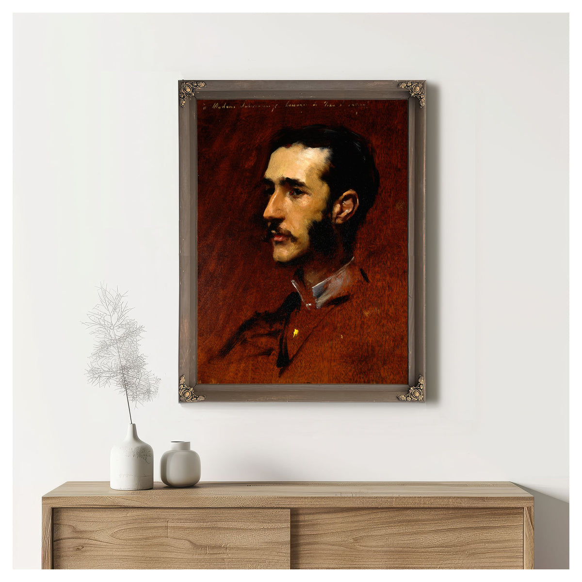 Ramon Subercaseaux C 1880 By John Singer Sargent