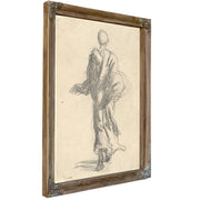 Rear View a Draped Figure By John Singer Sargent