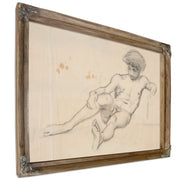 Reclining Nude Figure By John Singer Sargent
