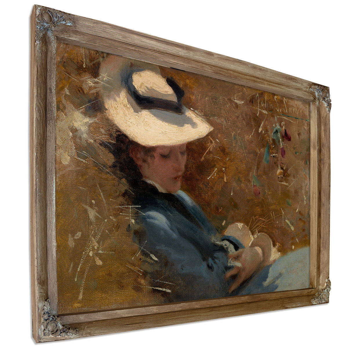 Resting C 1875 By John Singer Sargent