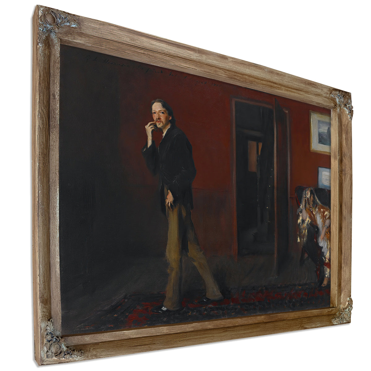 Robert Louis Stevenson His Wife 1885 By John Singer Sargent