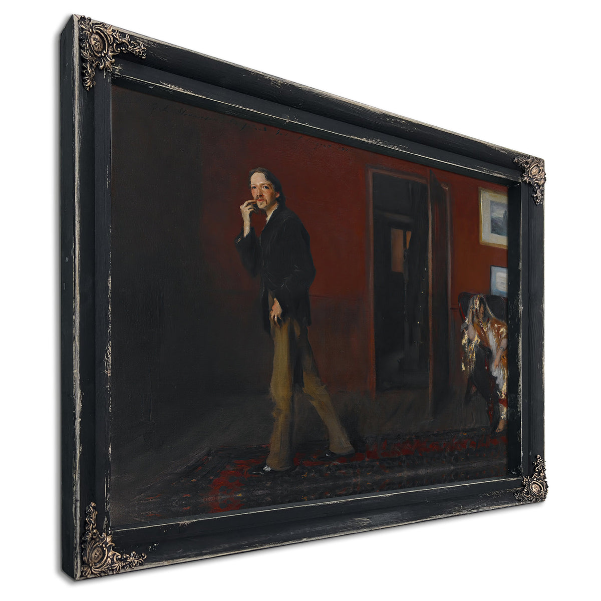 Robert Louis Stevenson His Wife 1885 By John Singer Sargent