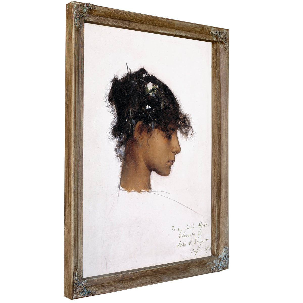 Rosina Ferrara Head a Capri Girl By John Singer Sargent