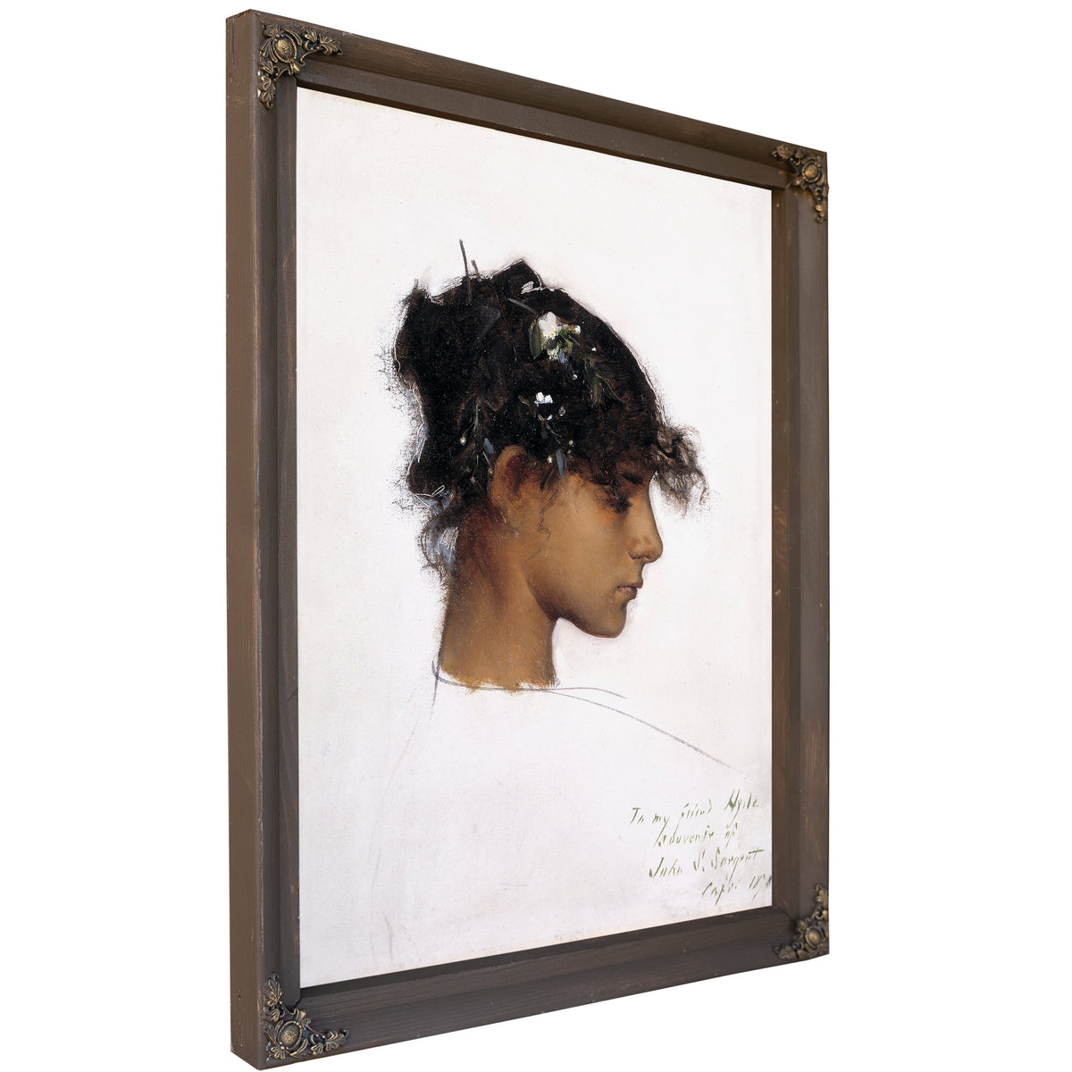 Rosina Ferrara Head a Capri Girl By John Singer Sargent