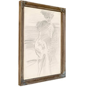 Seated Woman C 1890 1900 By John Singer Sargent