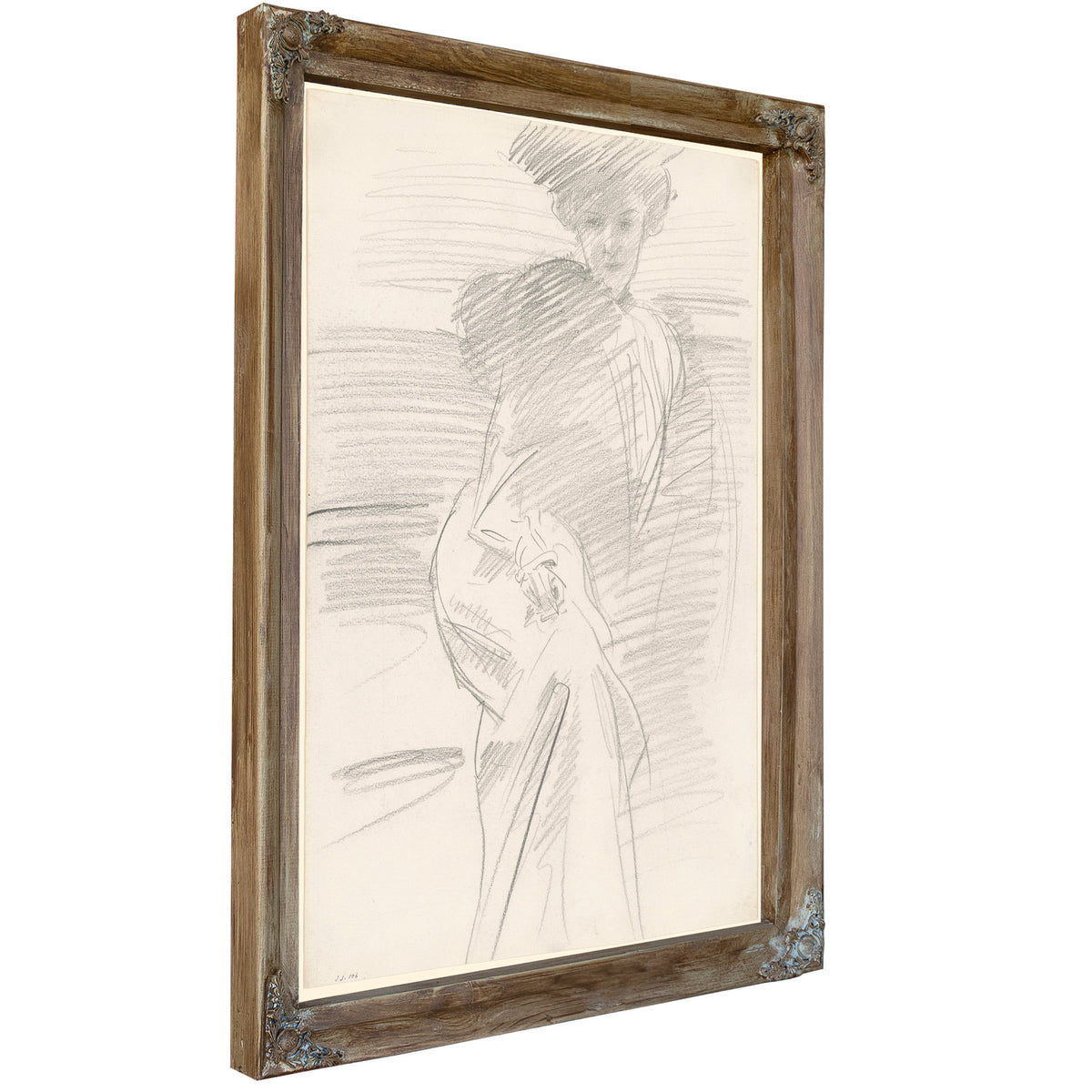 Seated Woman C 1890 1900 By John Singer Sargent