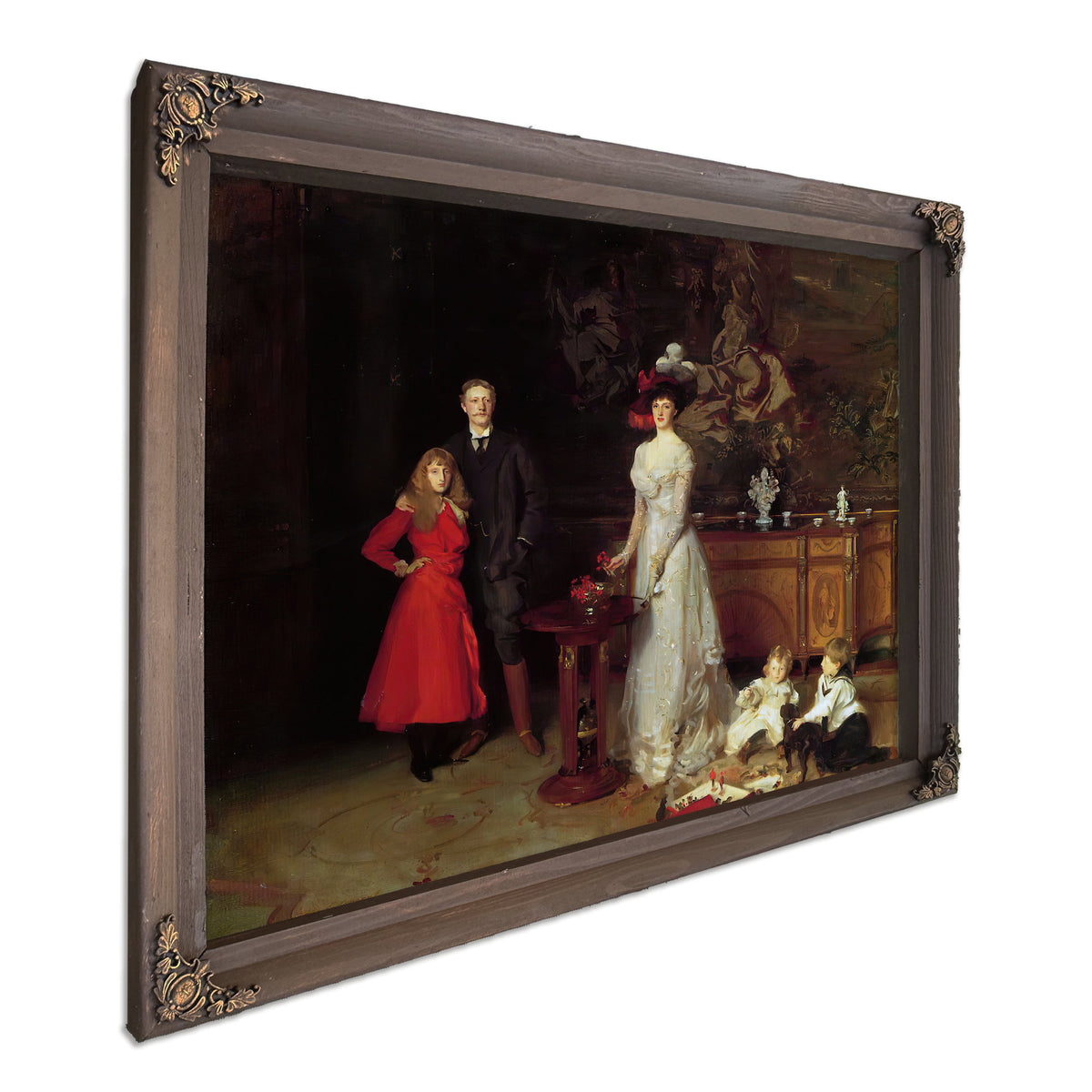 Sir George Sitwell Lady Ida Sitwell By John Singer Sargent