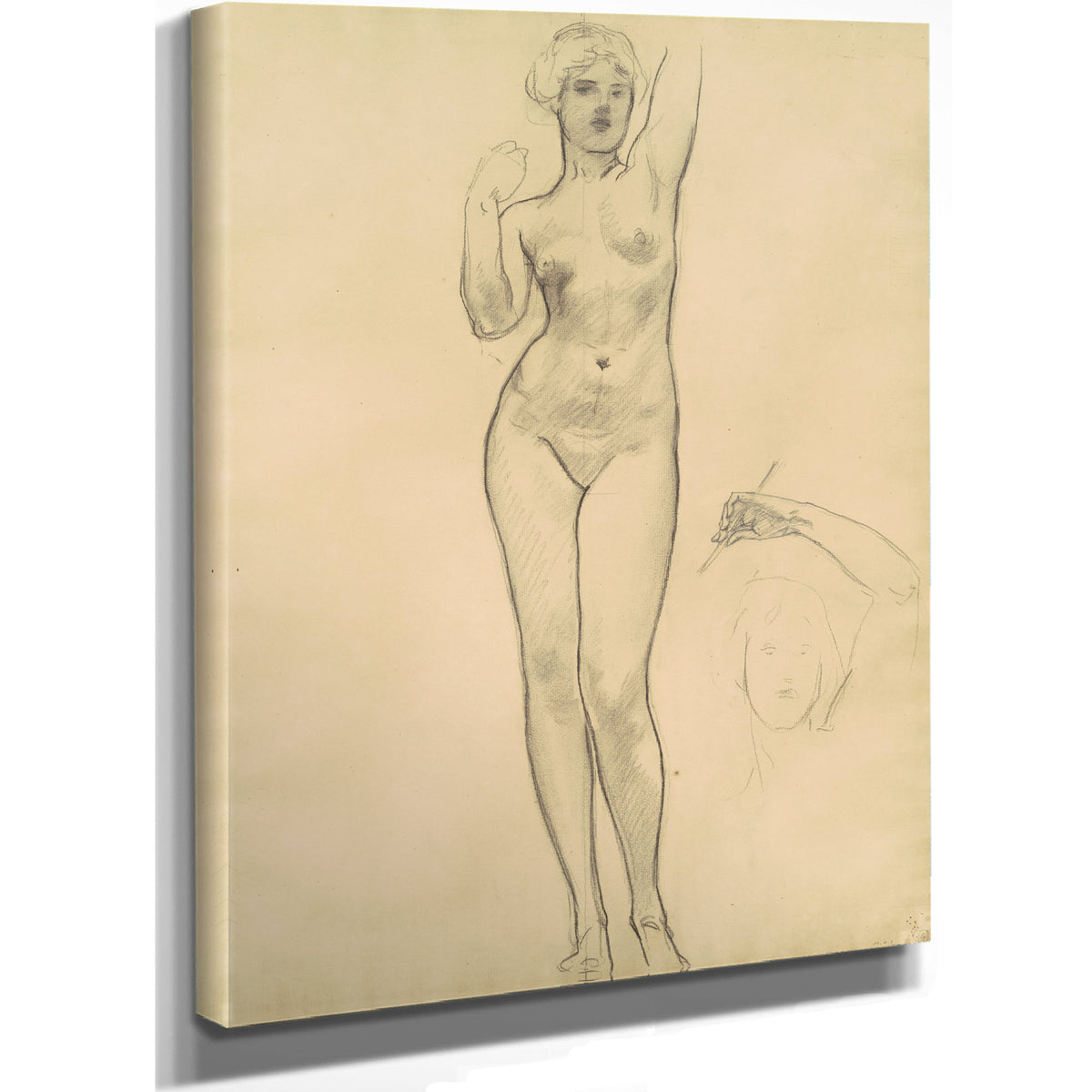 Studies Aphrodite Aphrodite Eros 1919 By John Singer Sargent