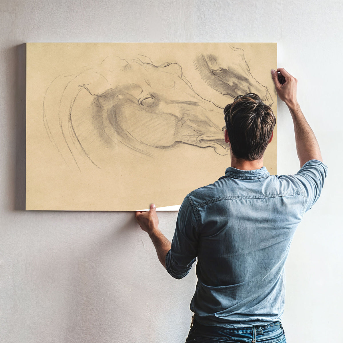 Studies Apollo His Chariot the Hours By John Singer Sargent