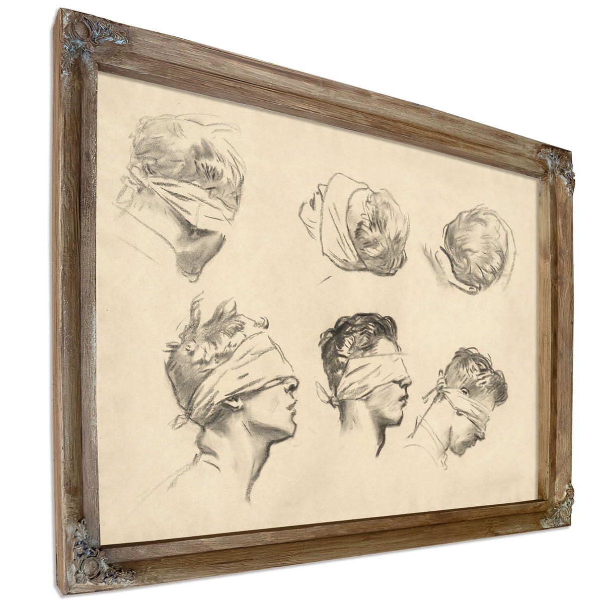 Studies Gassed Iii 1918 1919 By John Singer Sargent