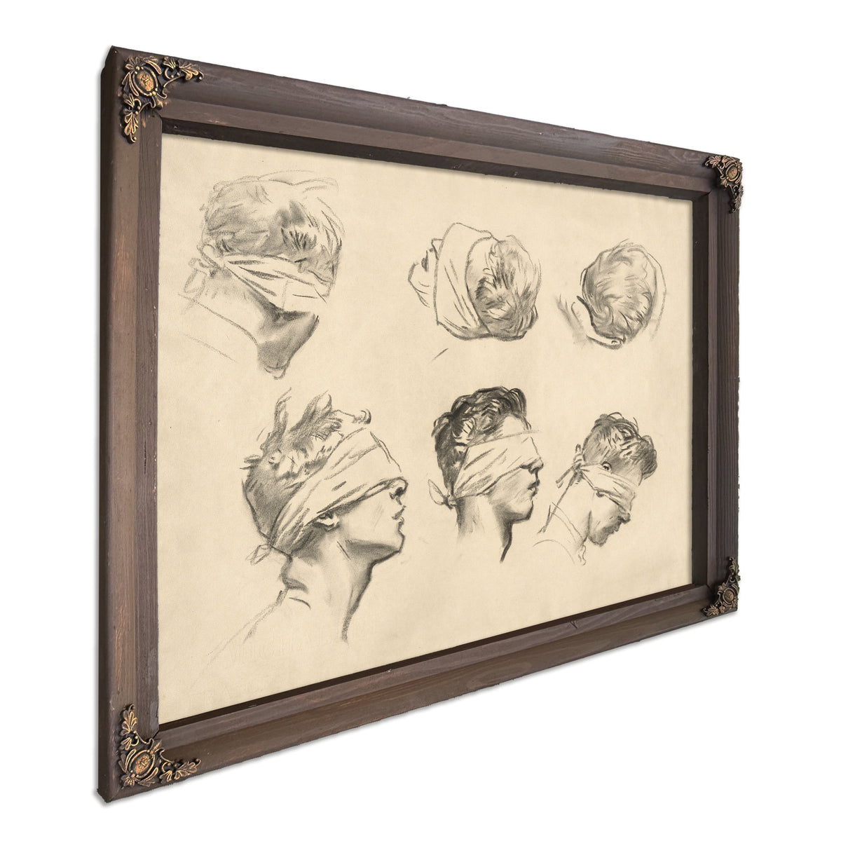 Studies Gassed Iii 1918 1919 By John Singer Sargent