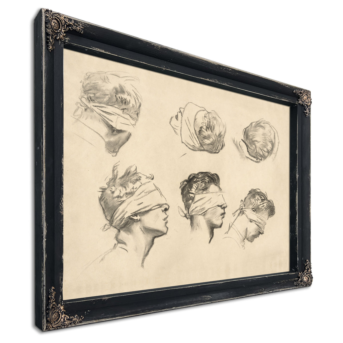 Studies Gassed Iii 1918 1919 By John Singer Sargent