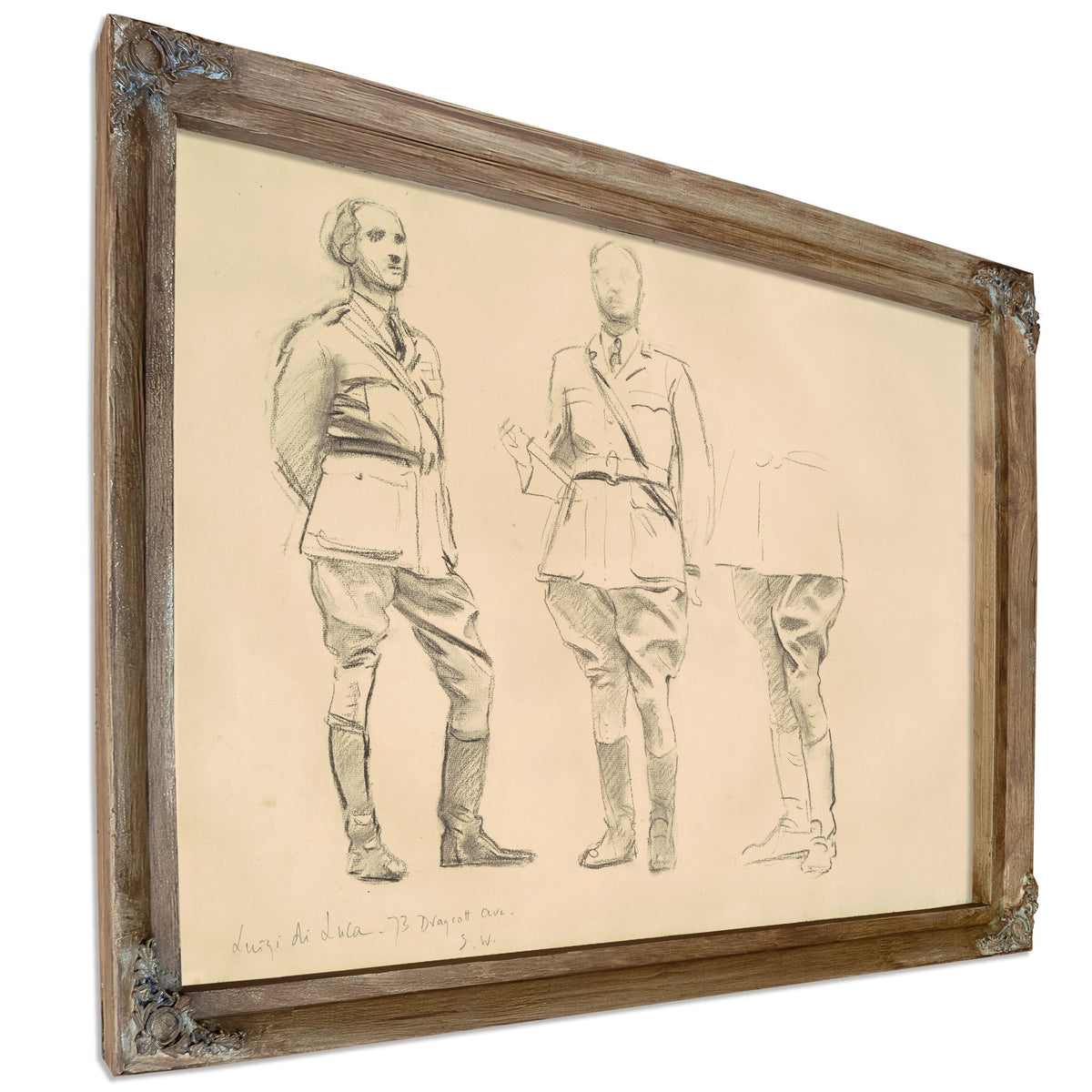 Studies General Officers World War I By John Singer Sargent