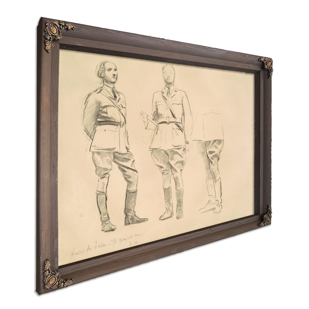 Studies General Officers World War I By John Singer Sargent