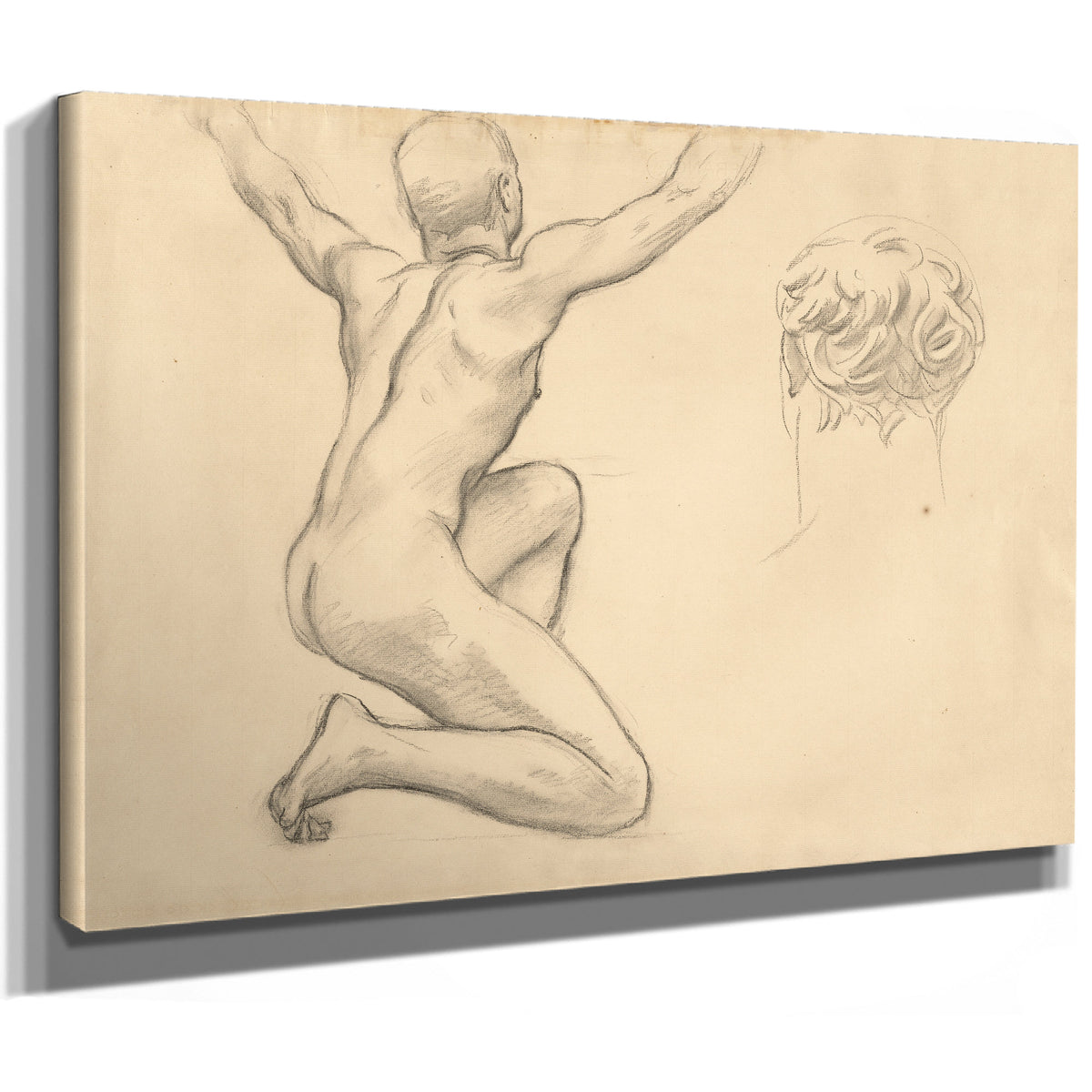 Studies the Unveiling Truth 1922 1925 By John Singer Sargent