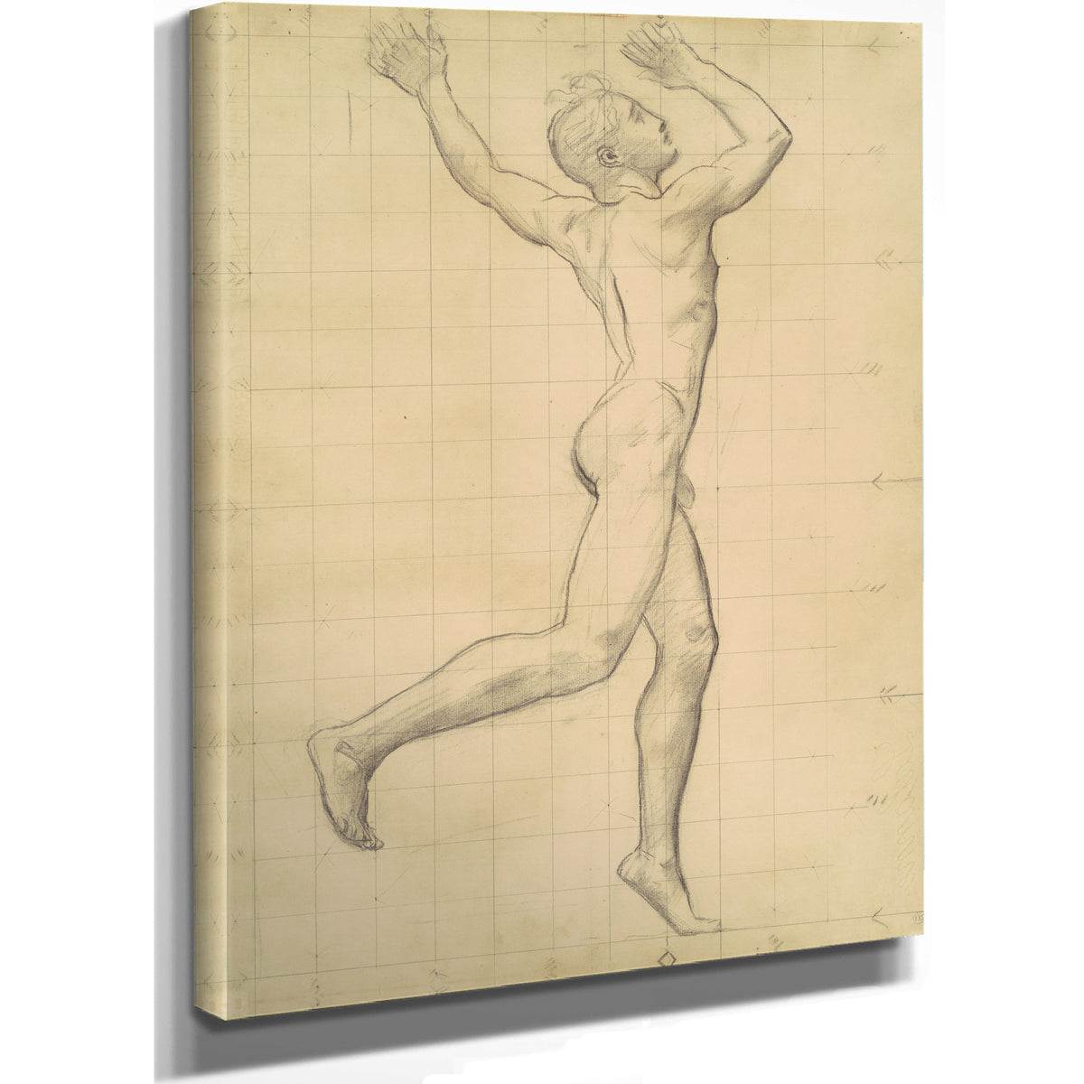 Study Apollo Apollo Daphne C 1918 By John Singer Sargent