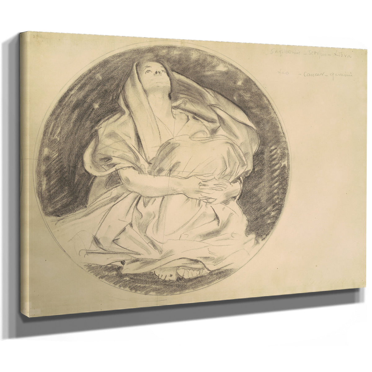 Study Astronomy C 1921 By John Singer Sargent