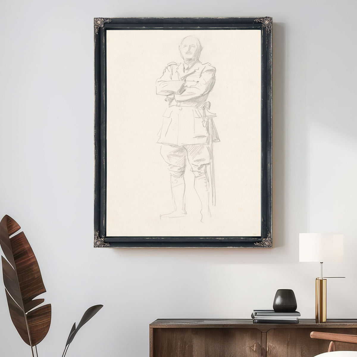 Study General Louis Botha General By John Singer Sargent