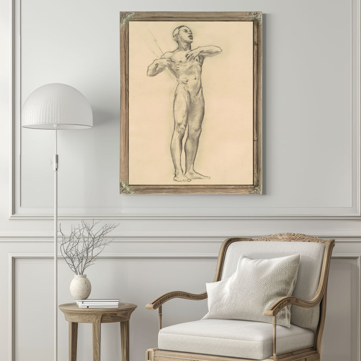 Study Orpheus Classic Romantic Art C By John Singer Sargent