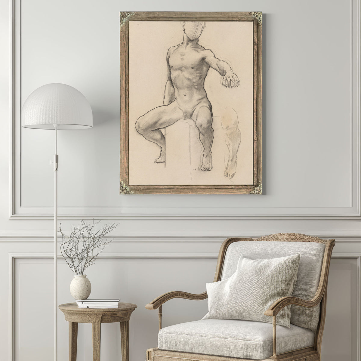 Study Perseus Perseus Pegasus Slaying By John Singer Sargent