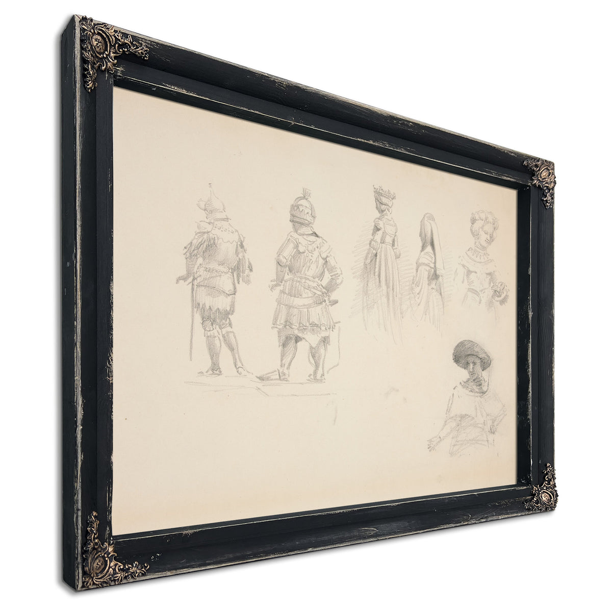 Study Six Figures Ca 186971 By John Singer Sargent