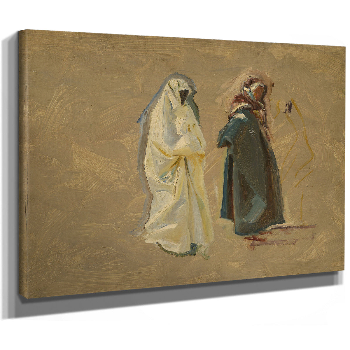 Study Two Bedouins 1905 By John Singer Sargent